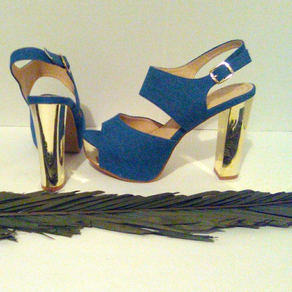 Blue Jean Heels